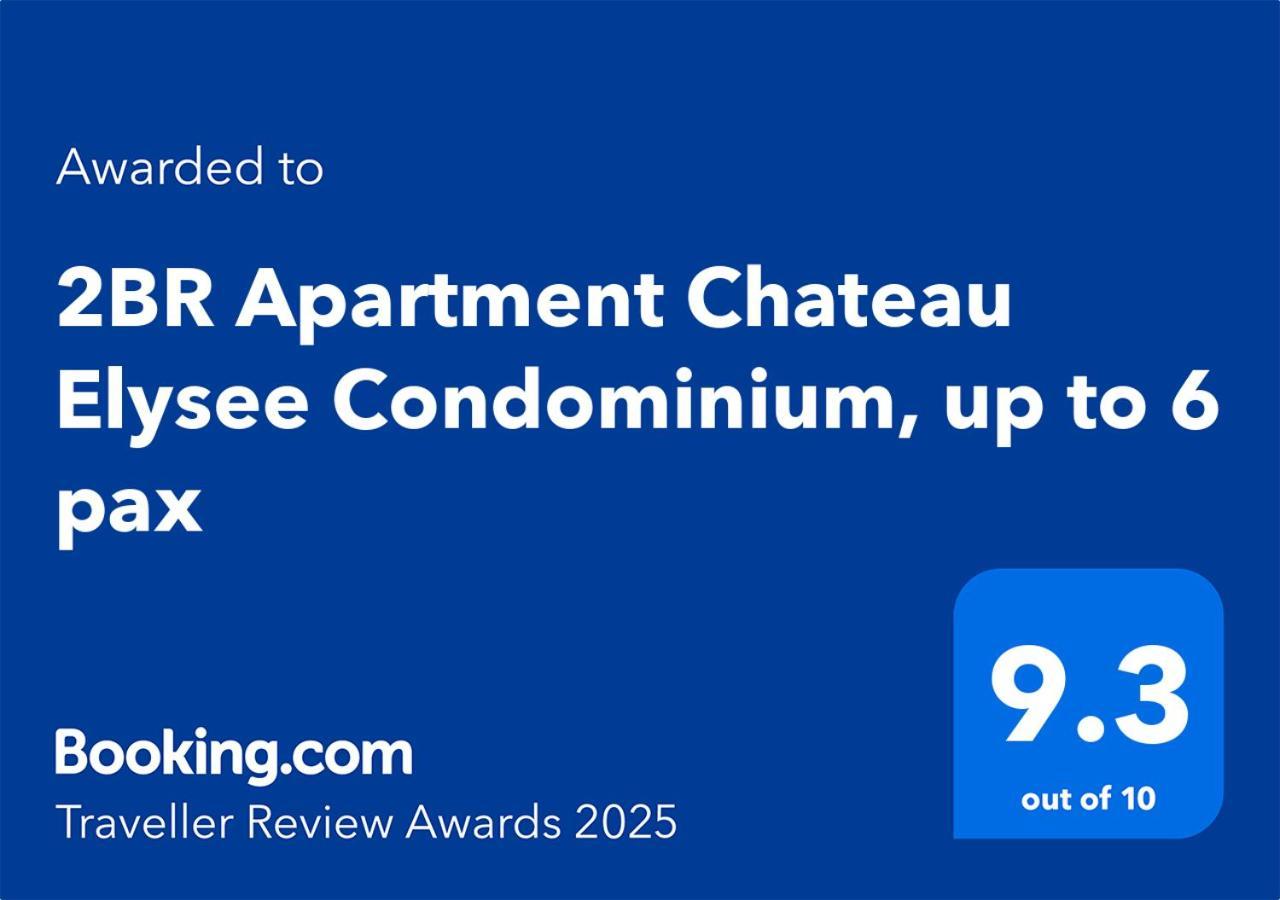 Cozy 2Br Staycation With Balcony Chateau Elysee For 4-6 Pax Paranaque City Esterno foto